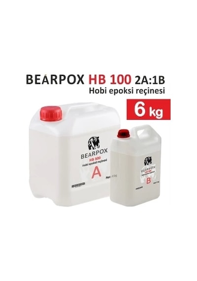Bearpox Hb 100 Hobi Ve Sanatsal Epoksi Reçine 6 Kg Set