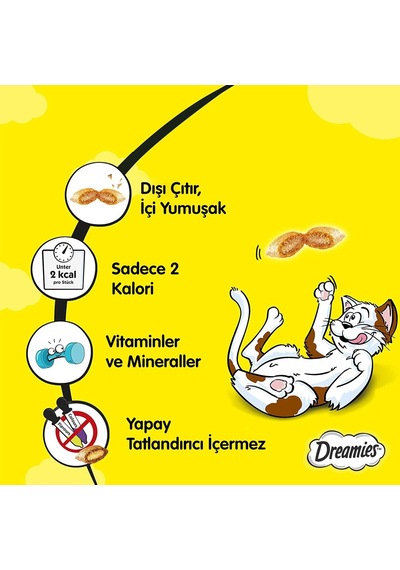 Sığırlı Ve Peynirli Kedi Ödül Maması 6 Adet 3 Paketi