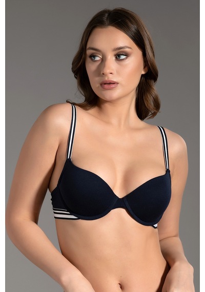 Newbra Penye Push-up Sütyen - Siyah