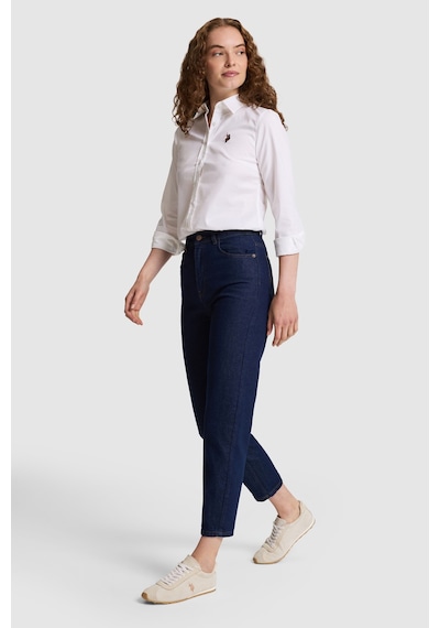 U.S. Polo Assn. Kadın Koyu Mavi Jean Pantolon 50332843 Dn0023 Dark Blue