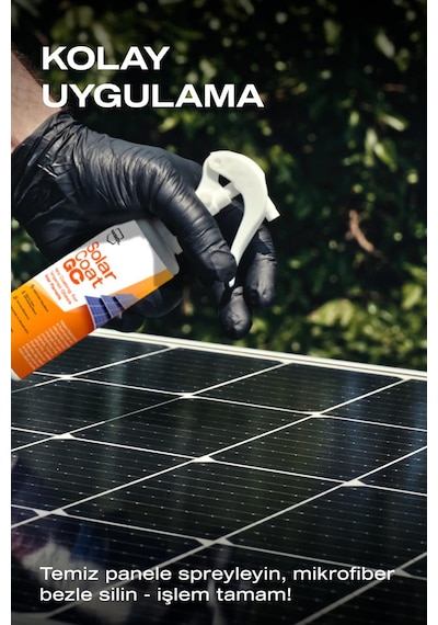 Nasiol Solarcoat Gc Temperli Cam Güneş Panelleri İçin Gelişmiş Nano Kaplama-150ml