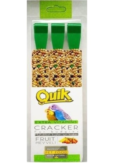 Quik Meyveli Pareket Krakeri  3 Lü