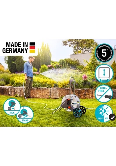 Ayrex Gardena 18540-20.000.00 Aquaroll Metal Hortum Arabası M