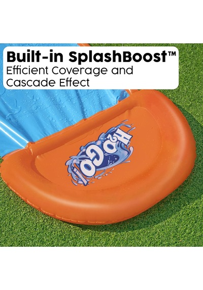 Bestway H2ogo Tsunami Splash Ramp Tek Kaydırak 488 Cm Çok Renkli
