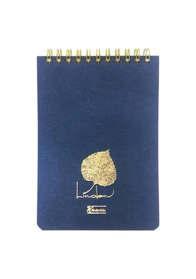 A5 Çizgili Linden Bloknot Defter 80 Yaprak Çok Renkli