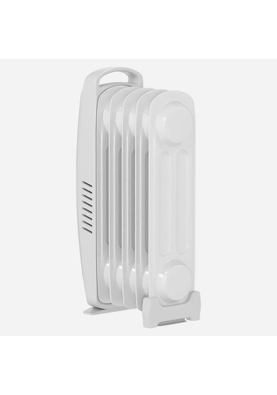 Mini 600 W 5 Dilim Elektrikli Termostatlı Radyatör Beyaz