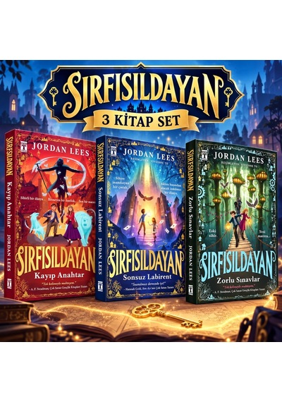 Jordan Lees Sırfısıldayan Seti 3 Kitap