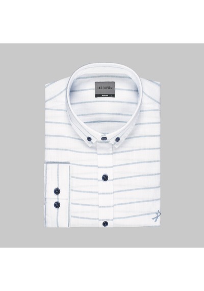Sarar Goias Interview Slim Fit Erkek Gömlek 3174702 Mavi