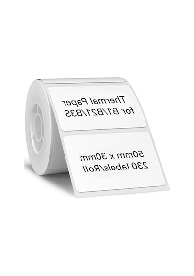 Su Geçirmez Etiket Kağıdı, 2" X 1.2" Boyutunda 124-Pembe