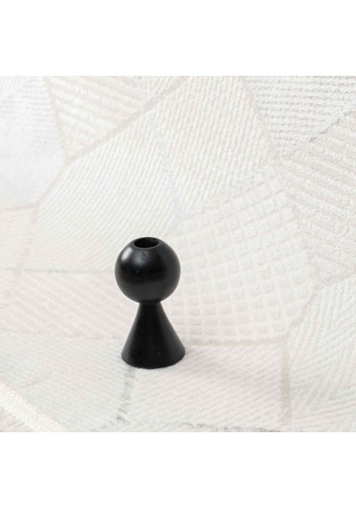 Beyaz Gri Bej Altıgen Geometrik Modern Halı - Ng15501gs