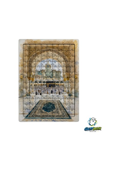Kabe 99 Parça Ayaklı Puzzle Dekoratif Çocuk Yapbozu 0237