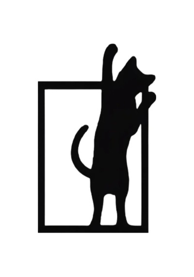 Oyunbaz Kediler 3'lü Dekoratif Duvar Tablosu - Modern Kedi Figürlü Duvar Dekoru