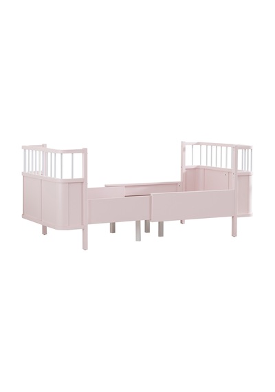 Siesta Büyüyen Beşik 90x130, Siesta Karyola 90x190 - Pembe