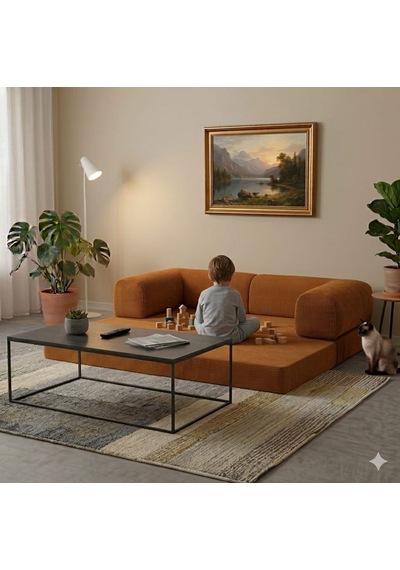 Herev 300x200 Süngerli Köşe Koltuk Takımı Fitilli Kadife Kumaşlı Yatak olabilir Şark Köşe Turuncu Herev 300x200 Süngerli Köşe Koltuk Takımı Fitilli Kadife Kumaşlı Yatak olabilir Şark Köşe Turuncu