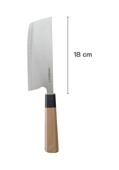 Unıqella Bladepro Classico Nakiri Bıçak 180mm Çelik