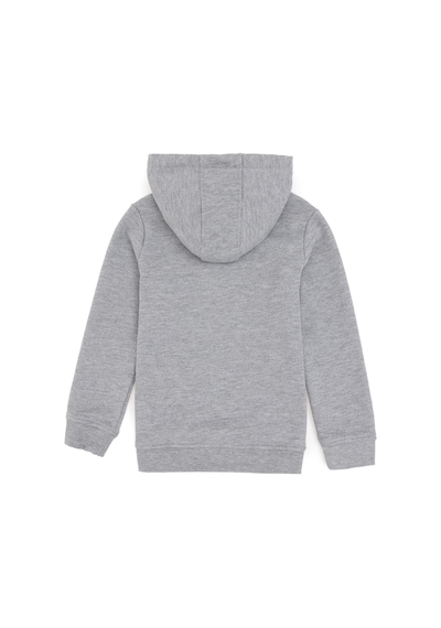 U.S. Polo Assn. Erkek Çocuk Gri Melanj Basic Sweatshirt 50289142-VR086