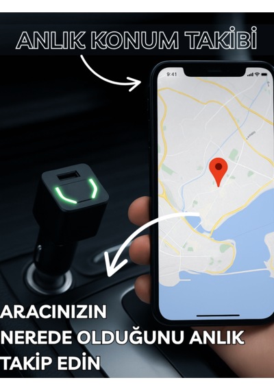 Gözcü Mobil Çakmaklık Araç Takip Cihazı Geofence Araç Takip Sistemi Anlık Konum Geçmişe Dönük Konum