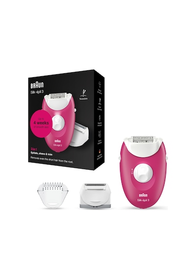 Braun Silk-Epil 3 3276 Smartlight 2'si 1 Arada Kablolu Epilatör