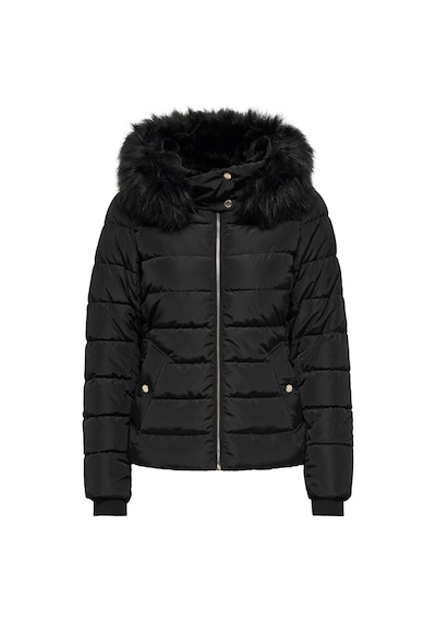 Only Onlcamilla Quilted Furhood Jacket Cc Otw Kadın Günlük Mont 1