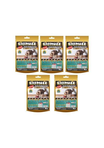 Catmozz Starlet Kısırlaştırılmış Tavuklu Yetişkin Kedi Maması 5 x 750 G