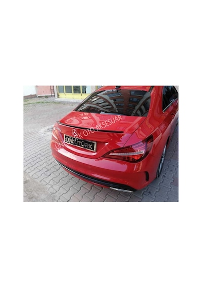 Mercedes İle Uyumlu Cla Bagaj Üstü Spoiler - Spoyler Piano Black