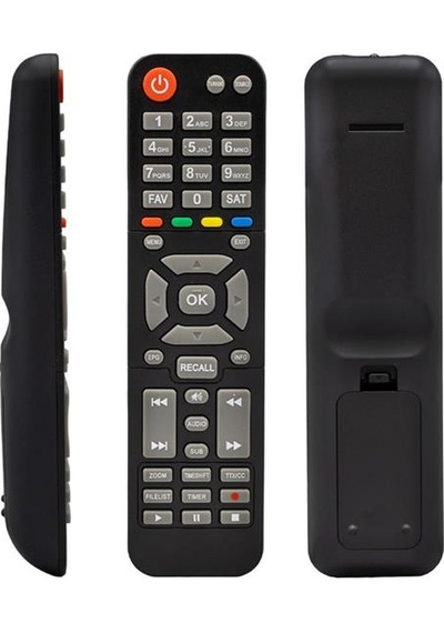 Rose Crystal Pro Hd - Rose Premium Mini Scart+hd / Technobox Twin / Foxstar Twin Hd Uydu Alıcı Kumandası
