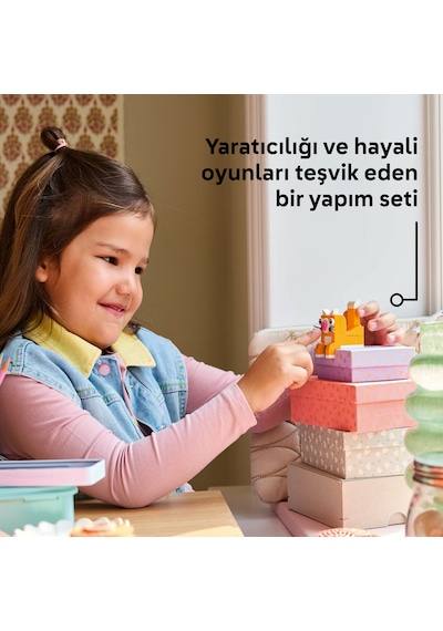 LEGO® Classic Yaratıcı Mutlu Kutu 11042 - 5 Yaş ve Üzeri Çocuklar İçin Hayal Gücünü Geliştiren Yaratıcı Renkli Oyuncak Yapım Seti (680P)
