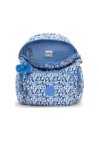 Kipling City Zip Mini Küçük Boy Sırt Çantası Desenli