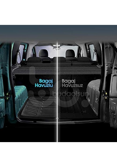 Emn Fiat Doblo 2008-2020 Özel Kesim Bagaj Havuzu