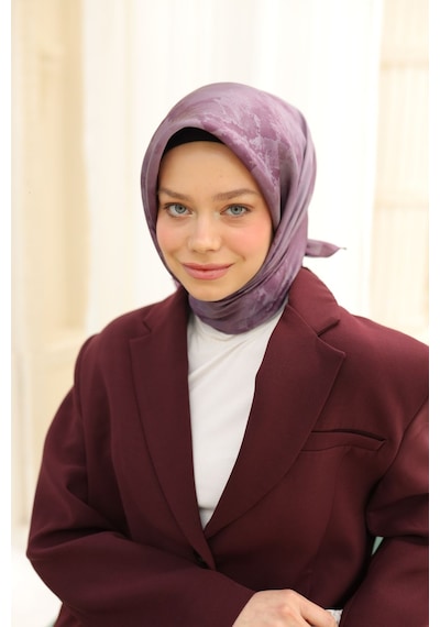 Silk Home Shiny Eşarp 75002-66 Mürdüm, Eflatun