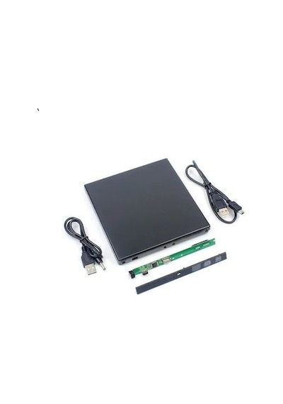 12.7 MM USB Harici SATA CD-ROM/DVD-RW Kutusu