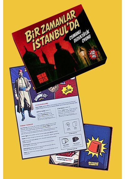 Bir Zamanlar İstanbul'da Dedektiflik, Eğlenceli Ve Strateji Kart Oyunu