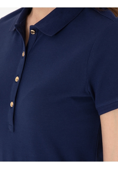 Pierre Cardin Kadın Lacivert Tişört Basic 50325456-vr033