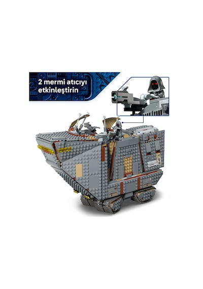LEGO® Star Wars™ Gezegen Dışı Kum Taşıtı ve Mudhorn 75453 - 14 Yaş ve Üzeri için 7 Karakter İçeren Oyuncak Yapım Seti (1683 Parça)