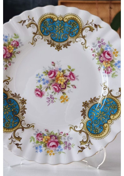 Berkeley Nurantik Bone China England Pasta Tabağı Sarı