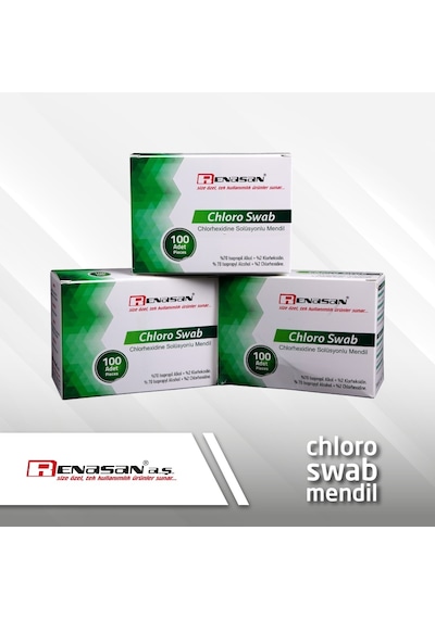 Chlorhexidine Swab 50 Kutu