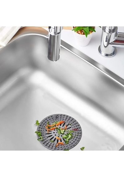 Yuvarlak Süzgeç - Lavabo Süzgeci - Küvet Süzgeci Çok Renkli