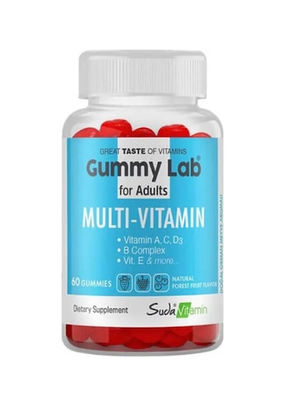 Suda Vitamin Gummy Lab Süper Multivitamin 60 Sakız Tablet