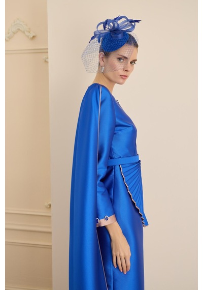 Senna Tulıpan Dress Saks Saks