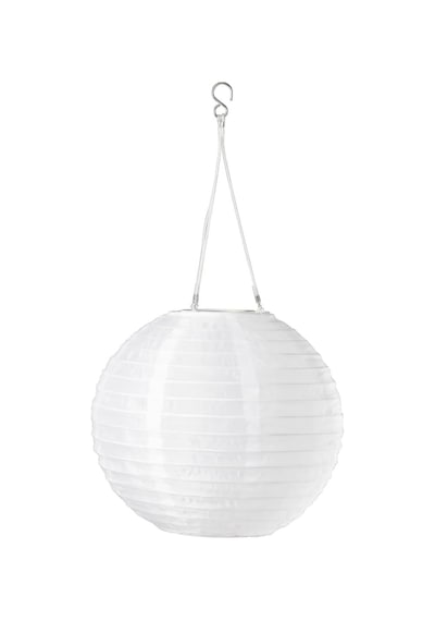Ikea Solvınden Güneş Enerjili Led Sarkıt Lamba, 30 Cm, Beyaz Çok Renkli