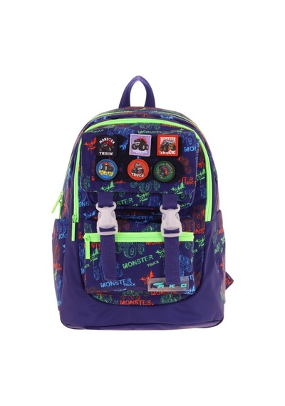Kaukko Kids Erkek Çocuk Armalı Kamyon Desenli İlkokul Okul Sırt Çantası Dört Bölmeli - Lacivert Yeşil - L5279 Lacivert - Yeşil Kaukko Kids Erkek Çocuk Armalı Kamyon Desenli İlkokul Okul Sırt Çantası Dört Bölmeli - Lacivert Yeşil - L5279 Lacivert - Yeşil