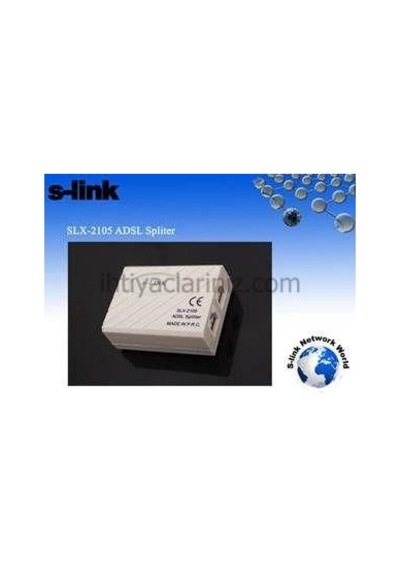 Slx-2105 Kutulu Filtreli Adsl Splitter