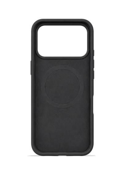 iPhone Uyumlu 17 Pro Max Aura Akıllı Magsafe Animasyonlu Silikon Kılıf Siyah