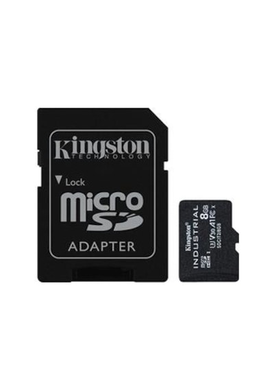 Kingston Sdcıt2-8gb 8gb Microsdhc Industrial C10 A1 Pslc Card + Sd Adapter Hafıza Kartı Kdo