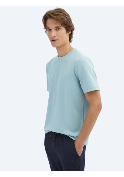 Kip Mint Düz Bisiklet Yaka T-shirt Mint