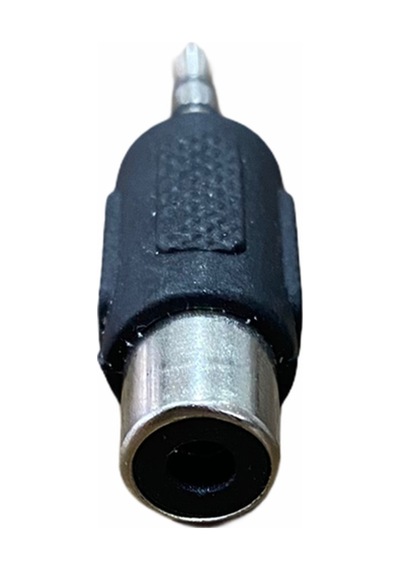 Jack Dönüştürücü - 3.5 Mm Stereo Erkek - 1 Rca Tos Dişi Çevirici Jack