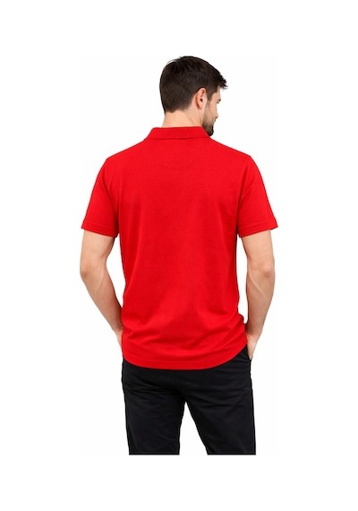 Mekaizen Erkek Slim Fit Polo Yaka Tişört Dar Kesim Basic Kısa Kollu Günlük T-shirt KIrmızı Mekaizen Erkek Slim Fit Polo Yaka Tişört Dar Kesim Basic Kısa Kollu Günlük T-shirt KIrmızı