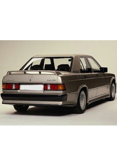 Mercedes W201 190 Spoiler Boyasız