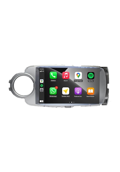 Oskodi Toyota Yaris Android Carplay Multimedya 2012-2019 4gb Ram + 64gb Hafıza