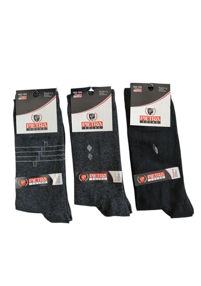 Pietra Socks 40-44 Erkek Çorap Siyah
